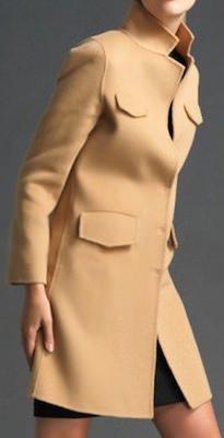 Khaki women's Coat