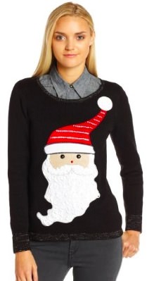 Santa And Sparkles Christmas sweater