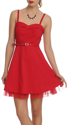 Royal bones red lydia dress