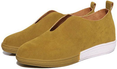 Yellow Flat Shoe