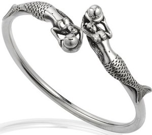 Silver Mermaid Bracelet