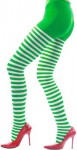 green and white striped leggings for adults