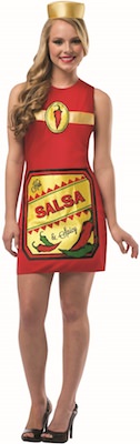 Hot & Spicy Salsa Dress women's Halloween Costume