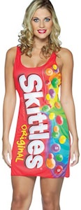 Skittles Sexy Costume Dress