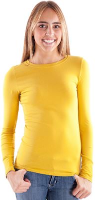 Yellow long sleeve shirt