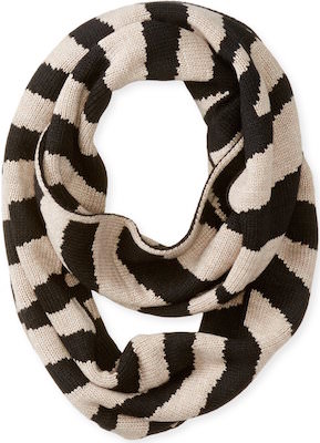 Calvin Klein Zebra Print Infinity Scarf