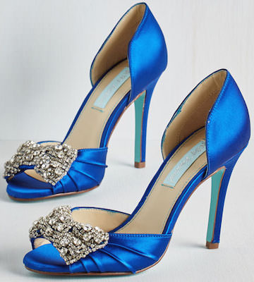 Sapphire Dancing Gleam Heels