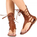 Women's Brown Gladiator Sandals