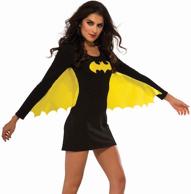 Batman Costume Dress With Wings