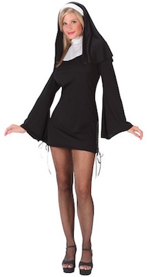 Women's Naughty Nun Halloween Costume