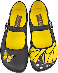 Butterfly Design Marry Jane Flats