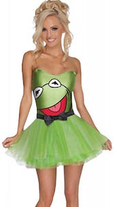 Women's Kermit The Frog Costume Dress