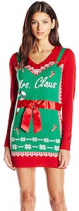 Mrs. Claus Ugly Sweater Dress
