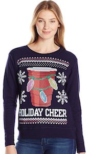 Women's Red Cup Christmas Sweater