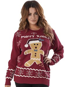 Merry Xmas Gingerbread Man Sweater