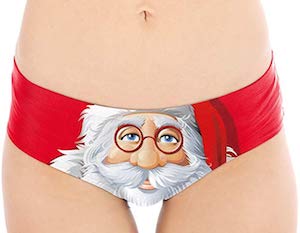 Women's Santa Claus Panties
