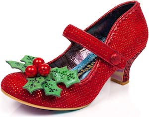 Women’s Red And Holly Heels