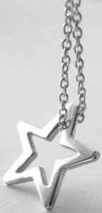 silver Star Necklace