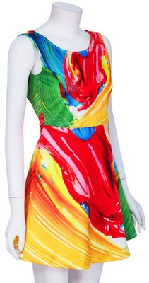 Oil Paint design Dress