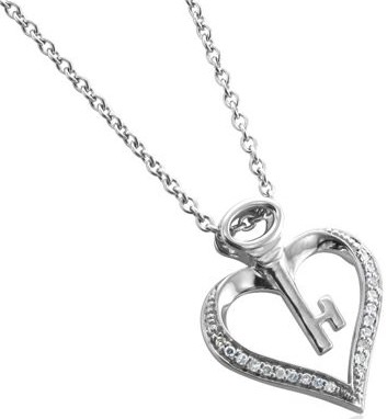 Key To My Heart Diamond Necklace
