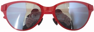 red women's sunglasses