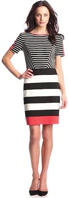 Striped Sheath Dress