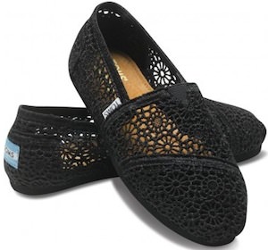 Toms Crochet Classic Women's Shoes