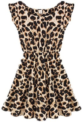 women's Leopard Print Dress