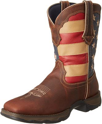 Durango Lady Rebel Flag Cowboy Boots