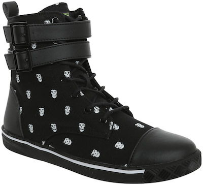 Iron Fist Misfits Canvas High-Top Sneakers