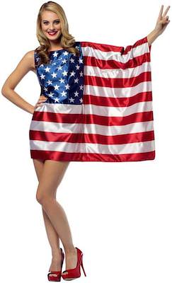 US Flag Costume Dress