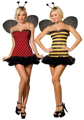 Women’s Reversible Ladybug And Bumble Bee Costume