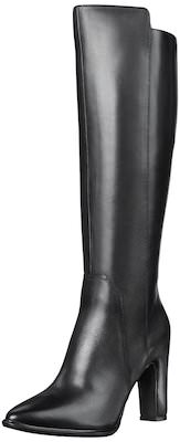 Kenneth Cole New York Black Knee High Heeled Boots