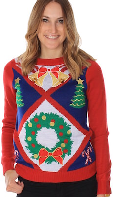 really ugly Christmas sweater for women
