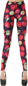 Women's Strawberry Leggings
