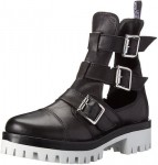 Love Moschino Women's Combat Boots With Cutouts