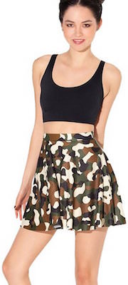 Camouflage Mini Skirt