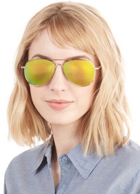 Women's Sunny Things Aviator Sunglasses