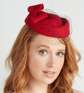 Red cute hat