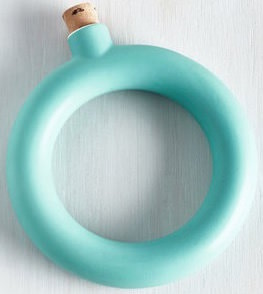 Turquoise Bangle Flask Bracelet