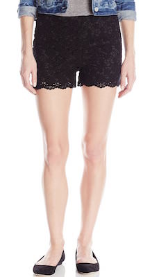 Women's Crochet Shorts In Black Or Cream