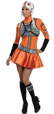 Star Wars X-Wing Fighter Pilot Women's Dress Costume