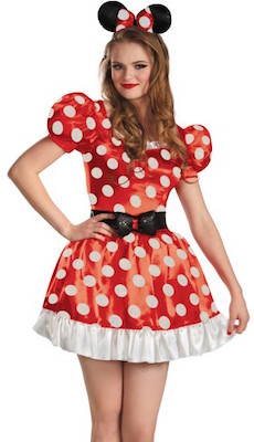Women's Minnie Mouse Halloween Costume