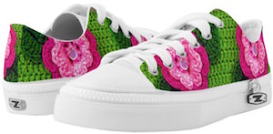Floral Knitting Shoes