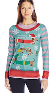 Wiener Wonderland Christmas sweater