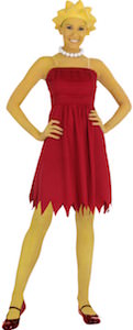Women's Lisa Simpson Halloween Costume