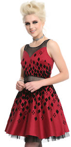 Harley Quinn Inspired Formal Dress