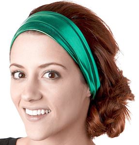 Green Metallic Headband