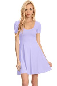 Women's Fit And Flare Dress that comes in many fun colors