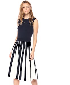 Ted Baker Black And White Roberti Dress